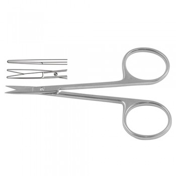 Bonn Iris Scissor Straight , 9 cm - 3 1/2"